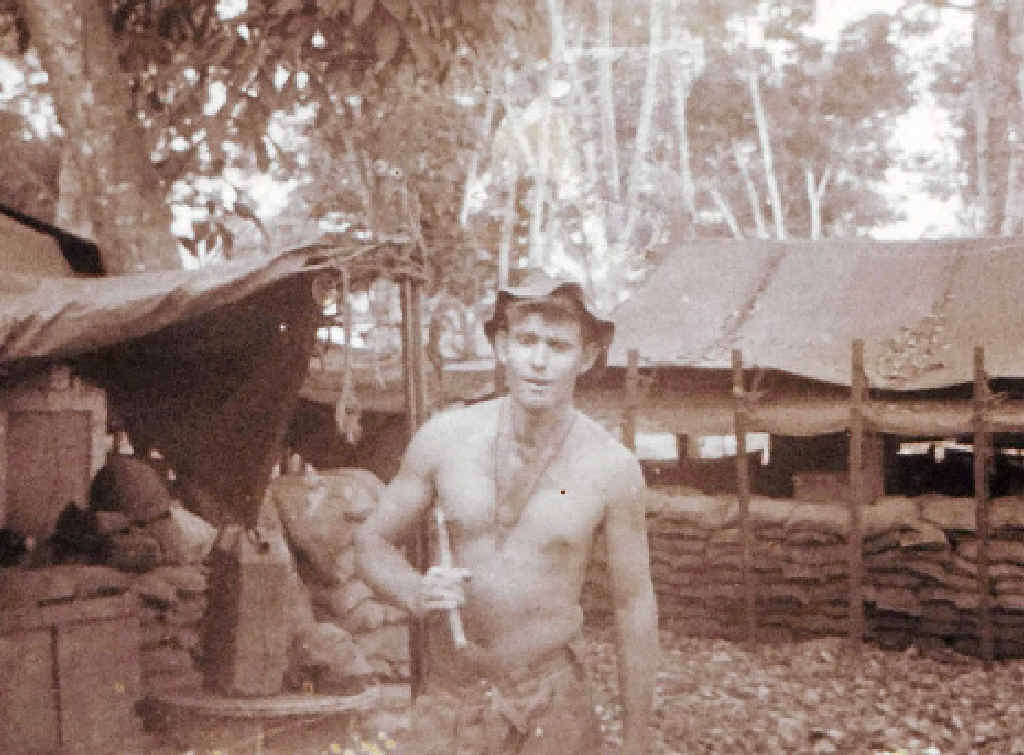 LEGACY: Paul McNamara pictured in Vietnam. LEGACY: Paul McNamara pictured in Vietnam.